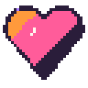 Candy 8 example: heart